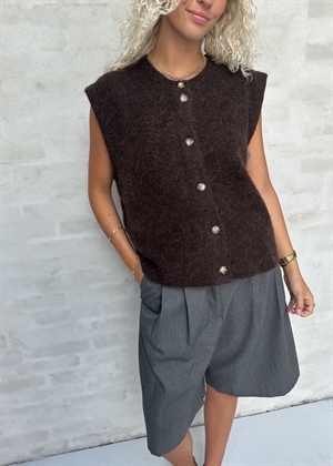 Hirse vest Dark Brown Boii Studios 